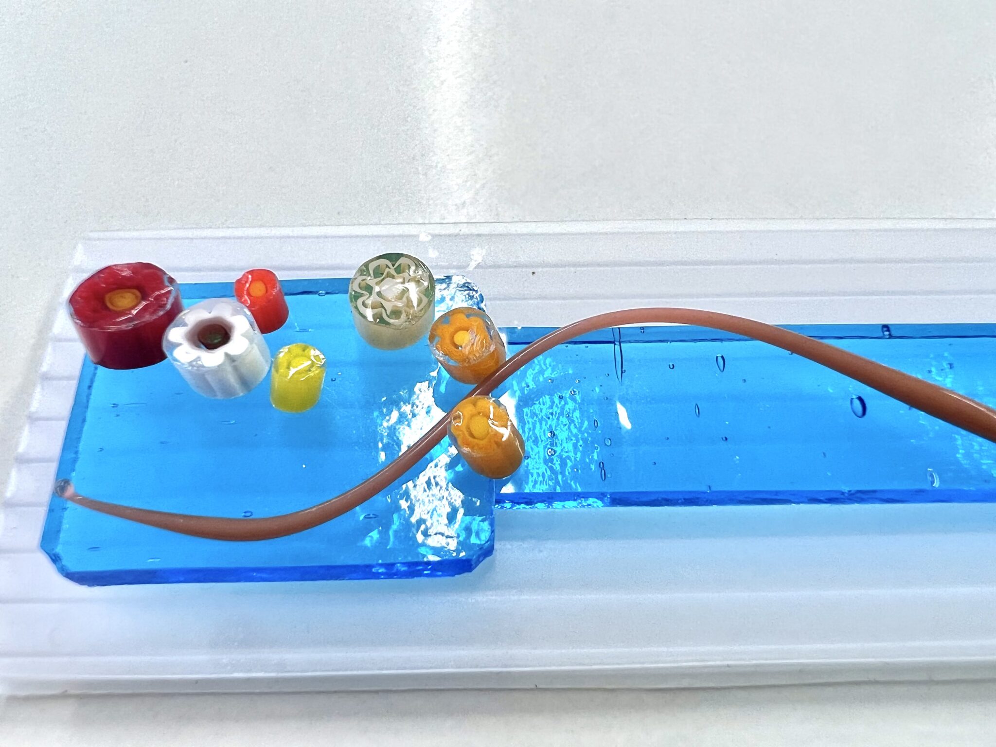 フュージング体験【マドラーの新しい形】 上田工芸ガラスアート 
