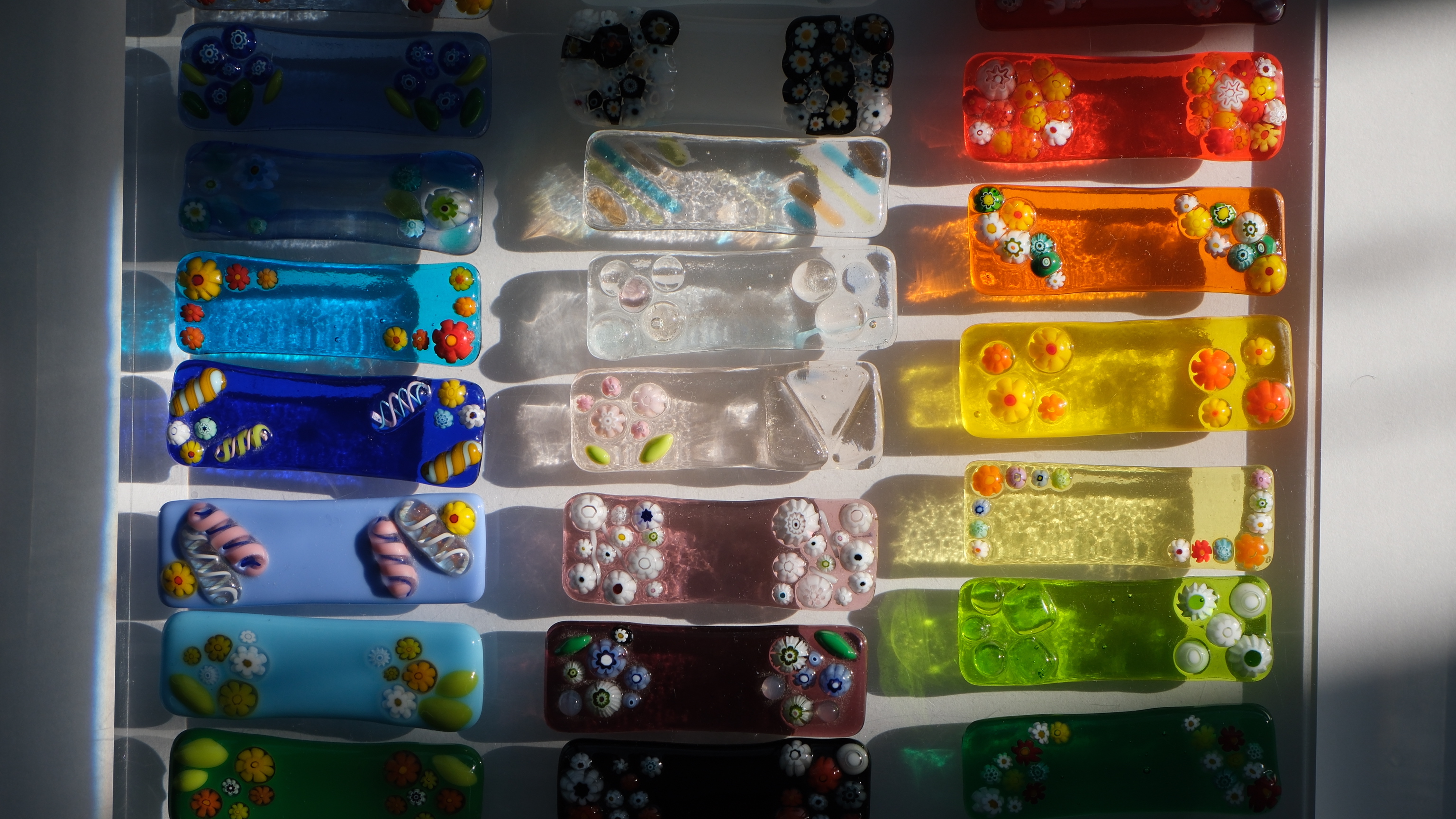 フュージング体験　作品一覧